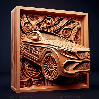 3D model Mercedes Benz A (STL)